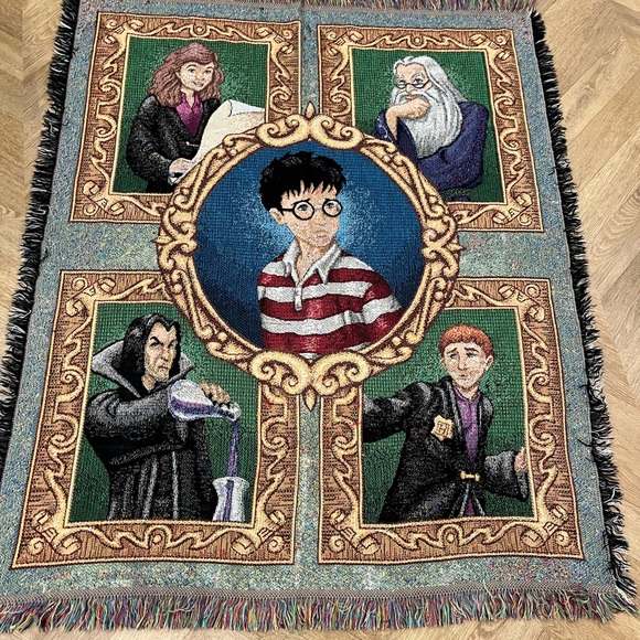 Other - Vintage Harry Potter tapestry blanket